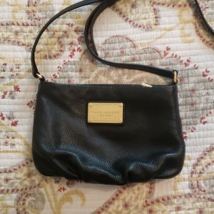 Marc Jacobs black leather crossbody